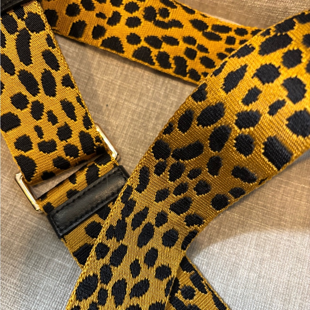 Marc Jacobs Yellow and Black Animal Print Strap - Picture 4 of 5